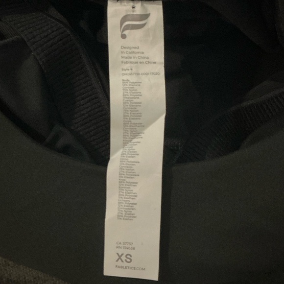 Fabletics Define Powerhold Jumpsuit XS Black - Picture 8 of 8
